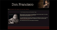 Desktop Screenshot of donfrancisco.com